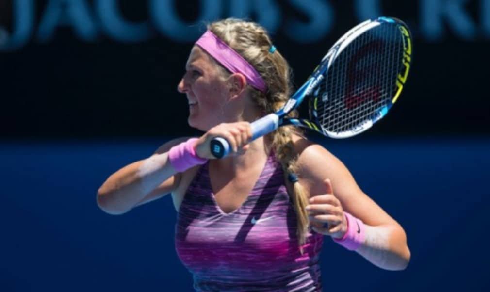Victoria Azarenka described the conditions at the Australian Open like dancing in a frying pan as she kicked off her title defence with victo...