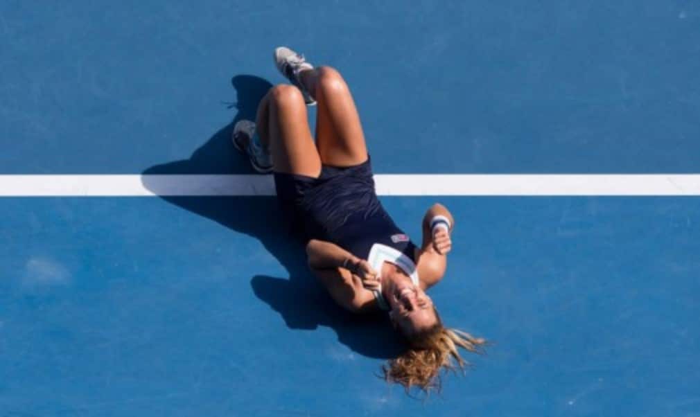 Dominika Cibulkova says she drew inspiration from Wimbledon champion Marion Bartoli as she claimed another scalp at the Australian Open to reach he...
