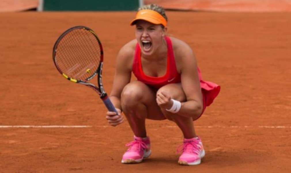 Maria Sharapova and Eugenie Bouchard showed their fighting qualities to come through tough French Open quarter-finals and set up a meeting in the l...