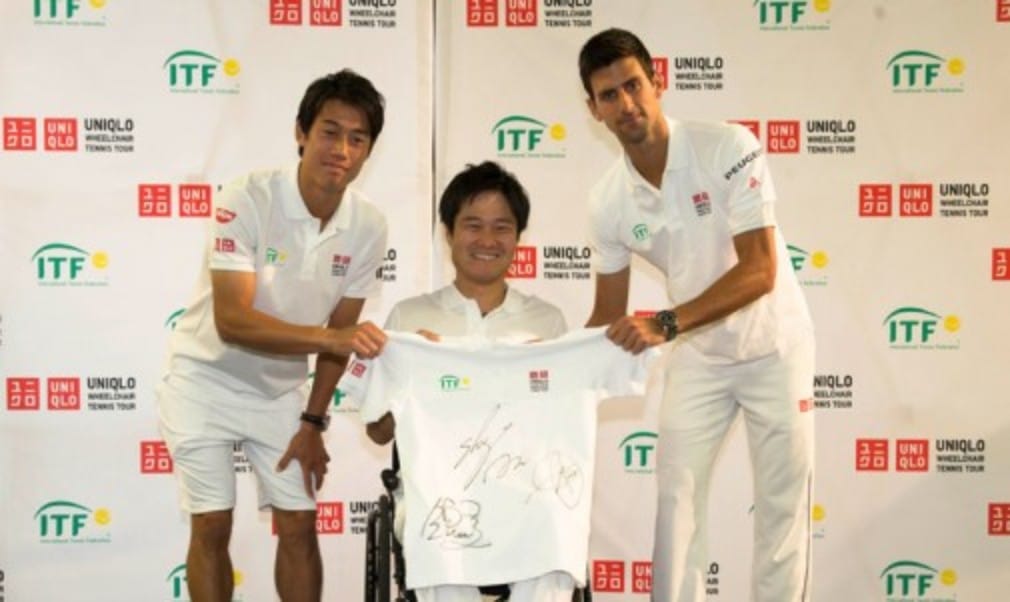 Novak Djokovic was on good form at a press conference held at Stoke Park by the International Tennis Federation to announce a three-year title spon...