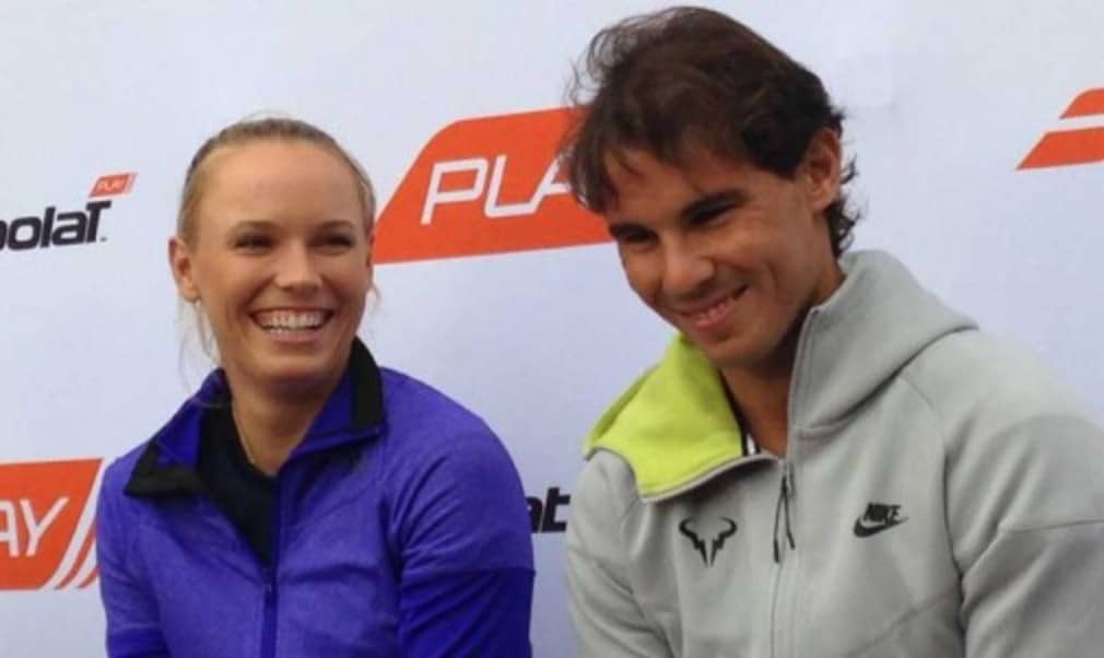 Rafa Nadal and Caroline Wozniacki will be playing with connected Babolat rackets this season which will enable them to analyse a range of data rela...