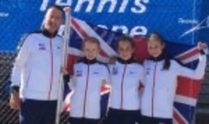 Two British youngsters are raising money to attend the Junior Orange Bowl  one of the biggest events in the international junior calendar