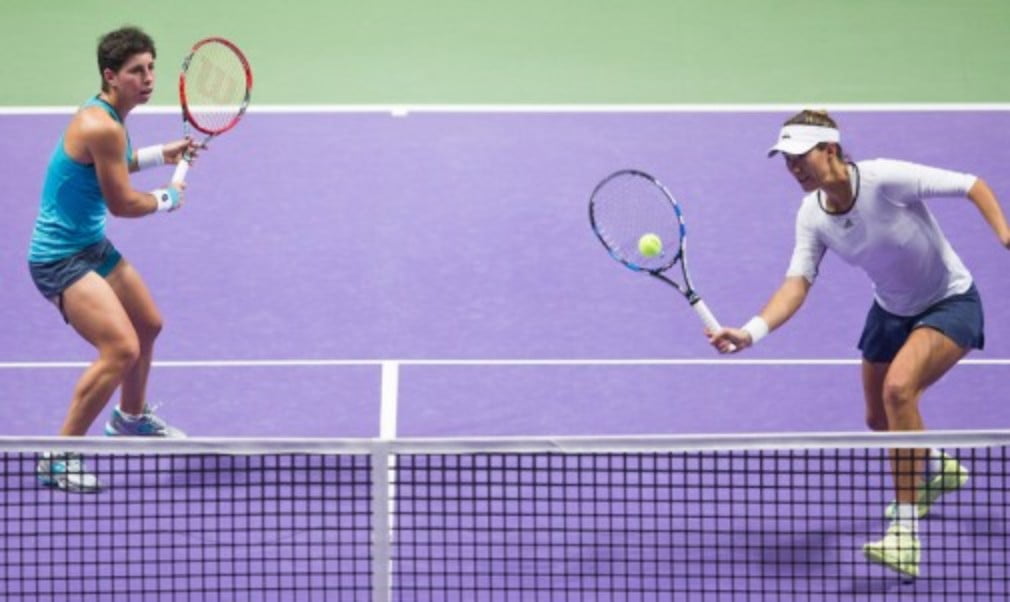 It was a Spanish tennis fan's dream; two homegrown players inside the worldÈs top 20 who were comfortable playing on the same side of the net as ...