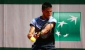 Damir Dzumhur captured silverware for the first time in his career as he recovered from a set down to defeat Fabio Fognini 3-6 6-4 6-2 and win the ...