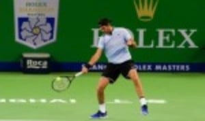 Juan Martin del Potro netted his fourth Top 10 win of the season after defeating Alexander Zverev 3-6 7-6(5) 6-4 in the third round of the Rolex Sh...