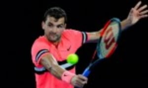 A pulsating semi-final clash between Grigor Dimitrov and David Goffin at the ABN AMRO in Rotterdam ended prematurely due to a freak injury