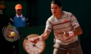 Milos Raonic scored his first Top 10 victory since January 2017 by toppling Grigor Dimitrov 7-5 3-6 6-3 at the second round stage of the Mutua Madr...