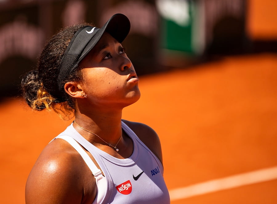 Naomi Osaka at Roland Garros