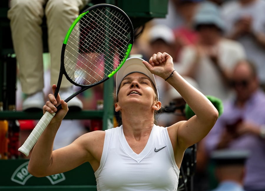 Simona Halep Wimbledon 2019