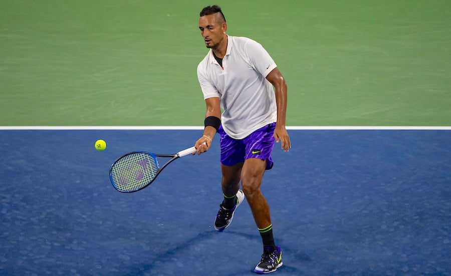Nick Kyrgios underarm serve US Open 2019