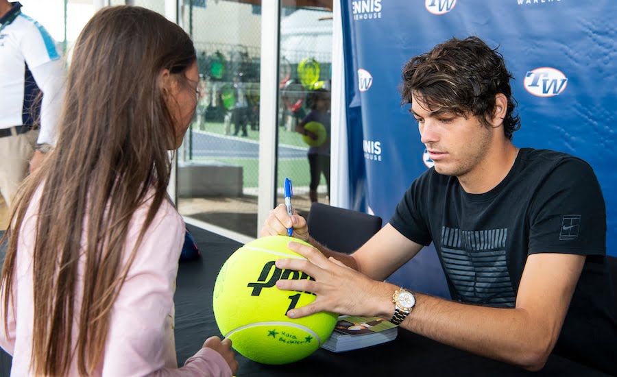 Taylor Fritz 2020 schedule