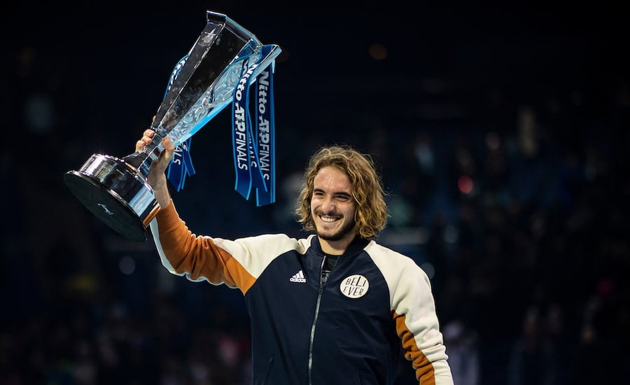 Stefanos Tsitsipas ATP Finals champion 2019