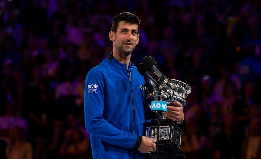 Novak Djokovic Australian Open 2019