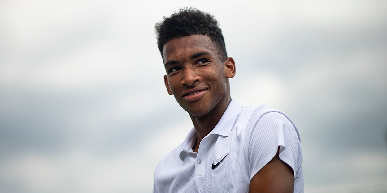 Felix Auger-Aliassime same number of finals as Roger Federer as teenager