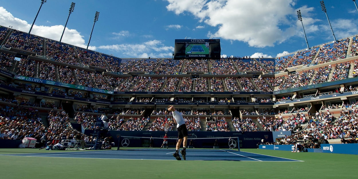 Fans at Flushing Meadows US Open