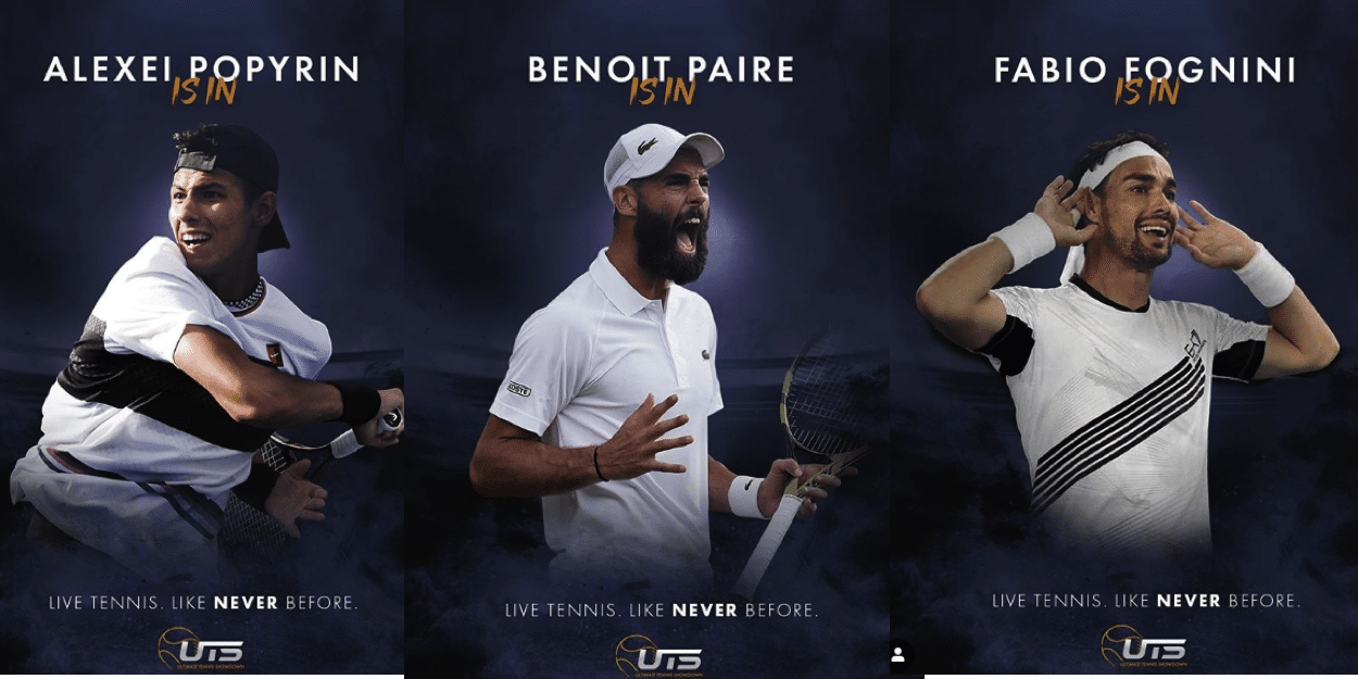 Patrick Mouratoglou Ultimate Tennis Showdown