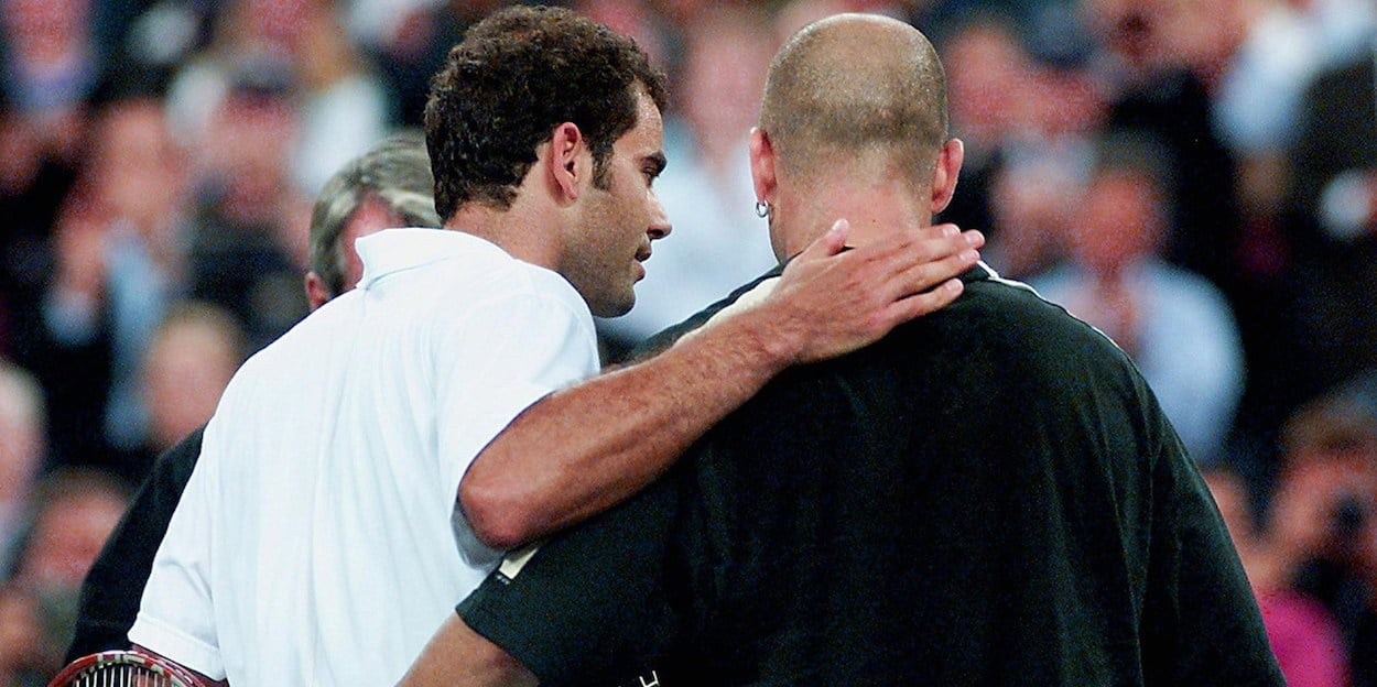 US Open Sampras Agassi 2001