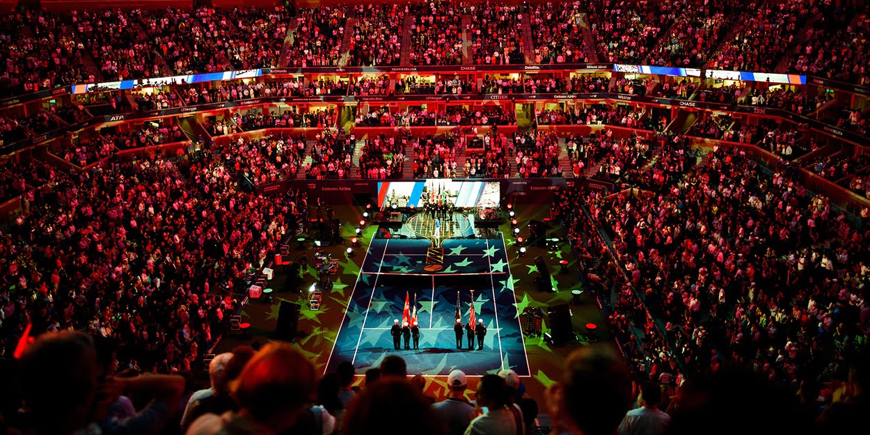 US Open razzmatazz