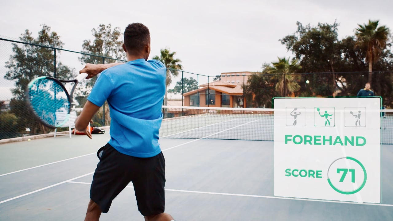 Wingfield smart tennis court technology