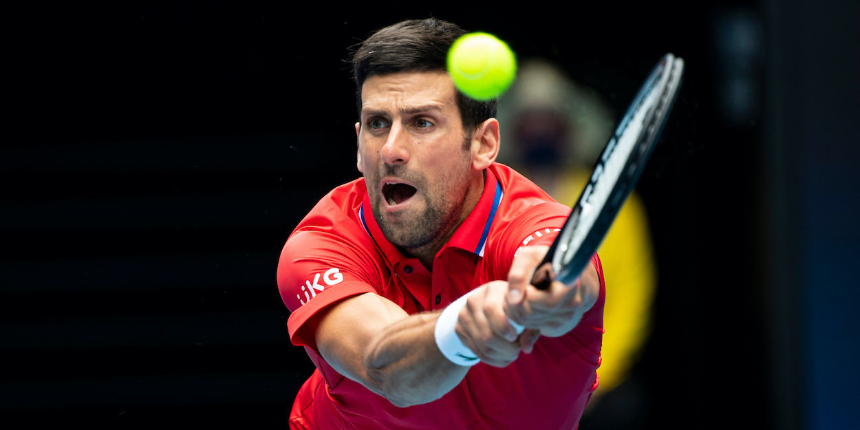 Novak Djokovic ATP Cup 2021