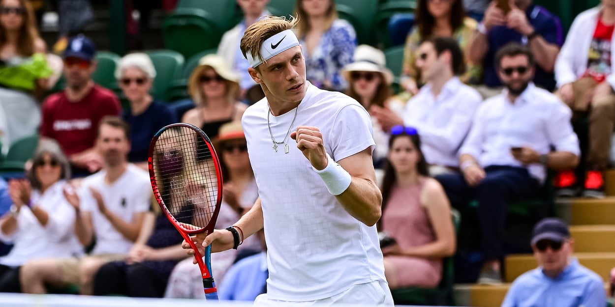 DENIS SHAPOVALOV Wimbledon 2021 Djokovic