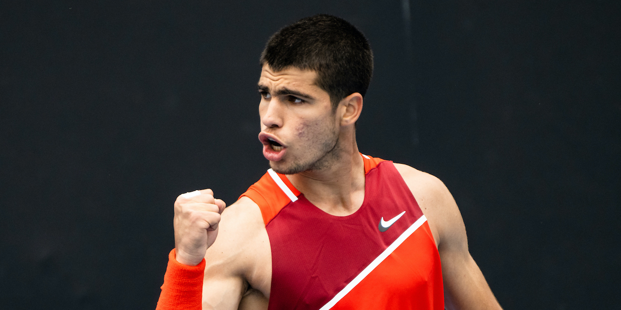 Carlos Alcaraz Australian Open 2022 Djokovic