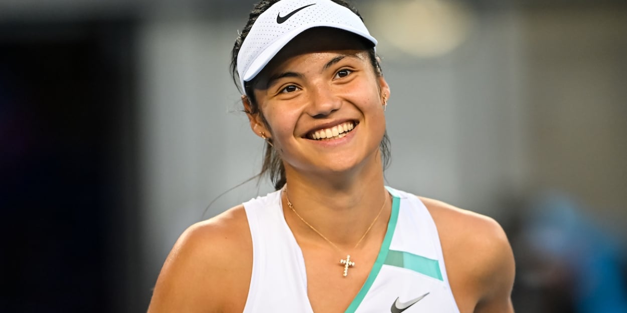 Emma Raducanu Australian Open 2022