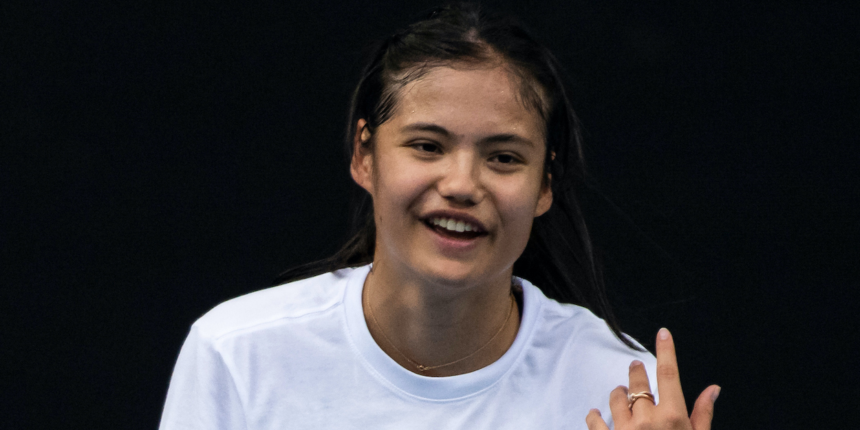 Emma Raducanu Australian Open 2022
