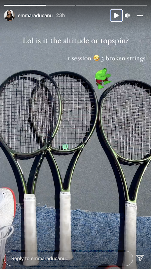 Emma Raducanu WTA Guadalajara