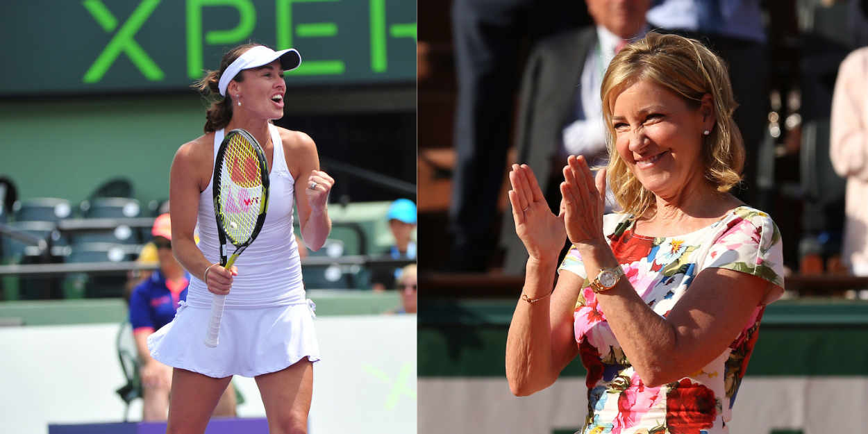 Chris Evert French Open 2014