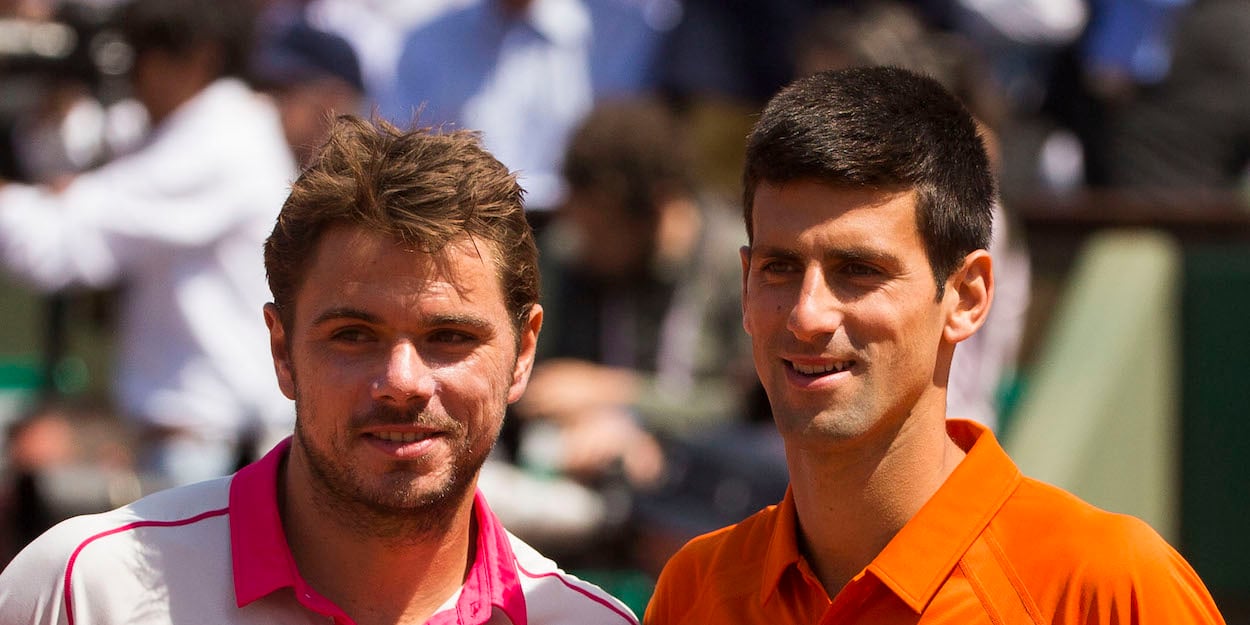 Stan Wawrinka Novak Djokovic