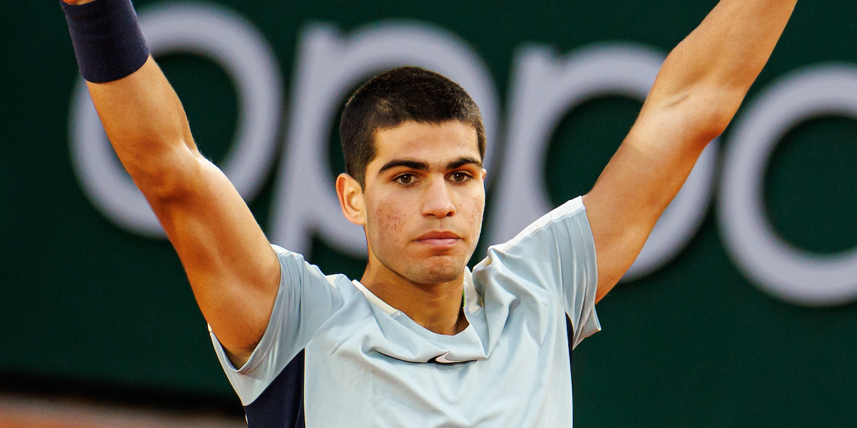 Carlos Alcaraz Roland Garros 2022