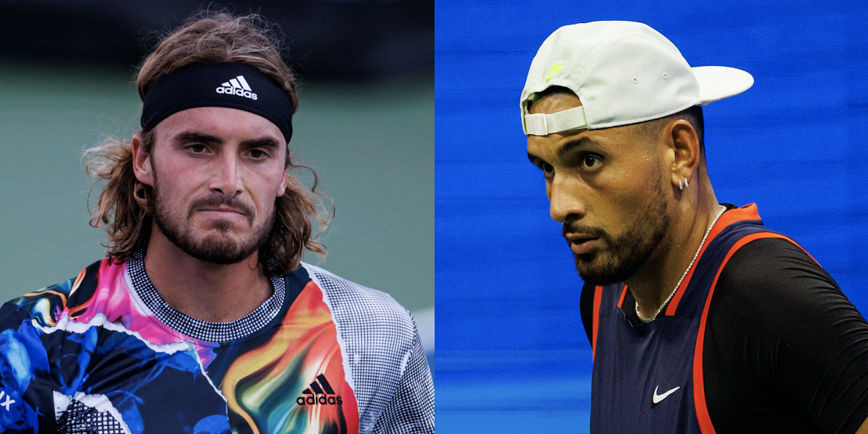Stefanos Tsitsipas Nick Kyrgios madness