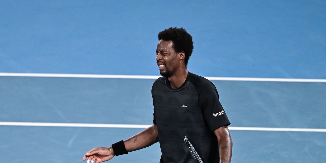 Gael Monfils Australian Open 2022