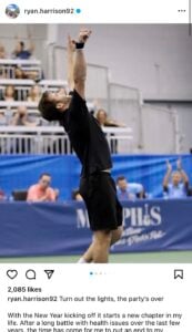 Ryan Harrison - Instagram 2024