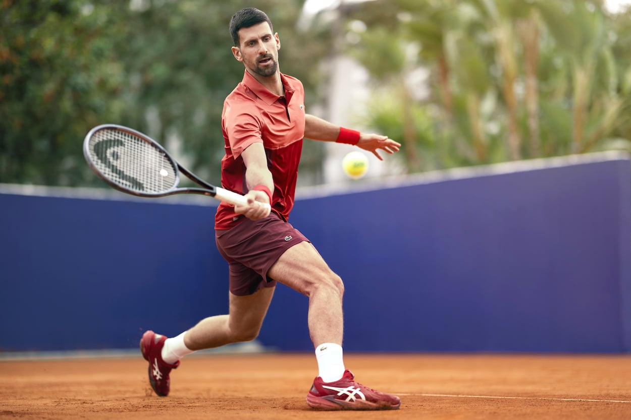 Novak Djokovic ASICS French Open 2024