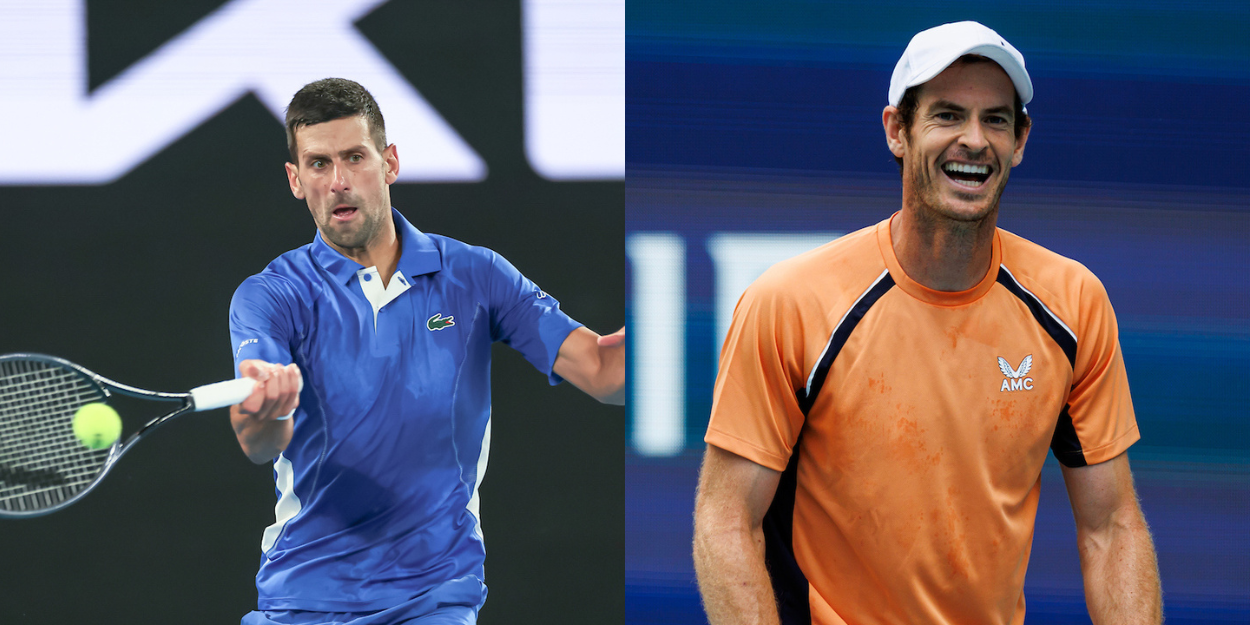 Novak Djokovic - Australian Open 2024, Andy Murray - Miami Open 2024