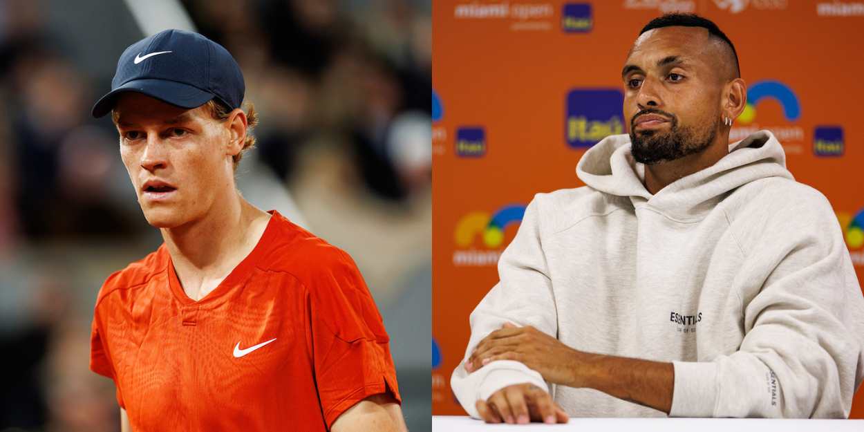Jannik Sinner - Roland Garros 2024, Nick Kyrgios - Miami Open 2022