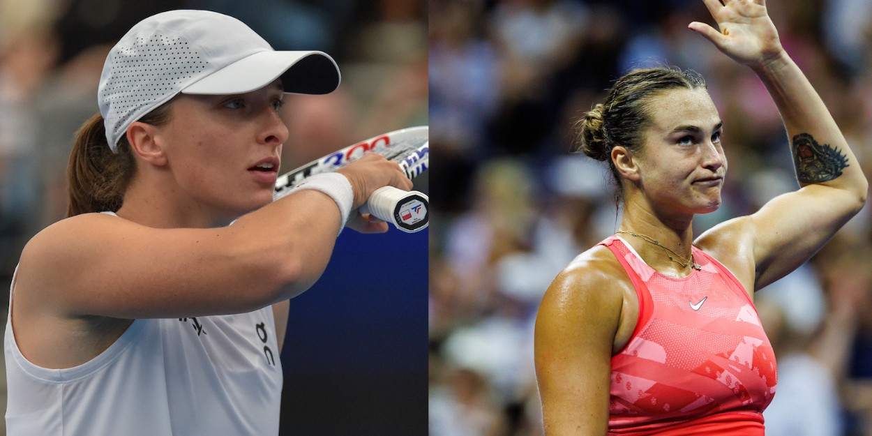 Iga Swiatek - United Cup 2024, Aryna Sabalenka - US Open 2023