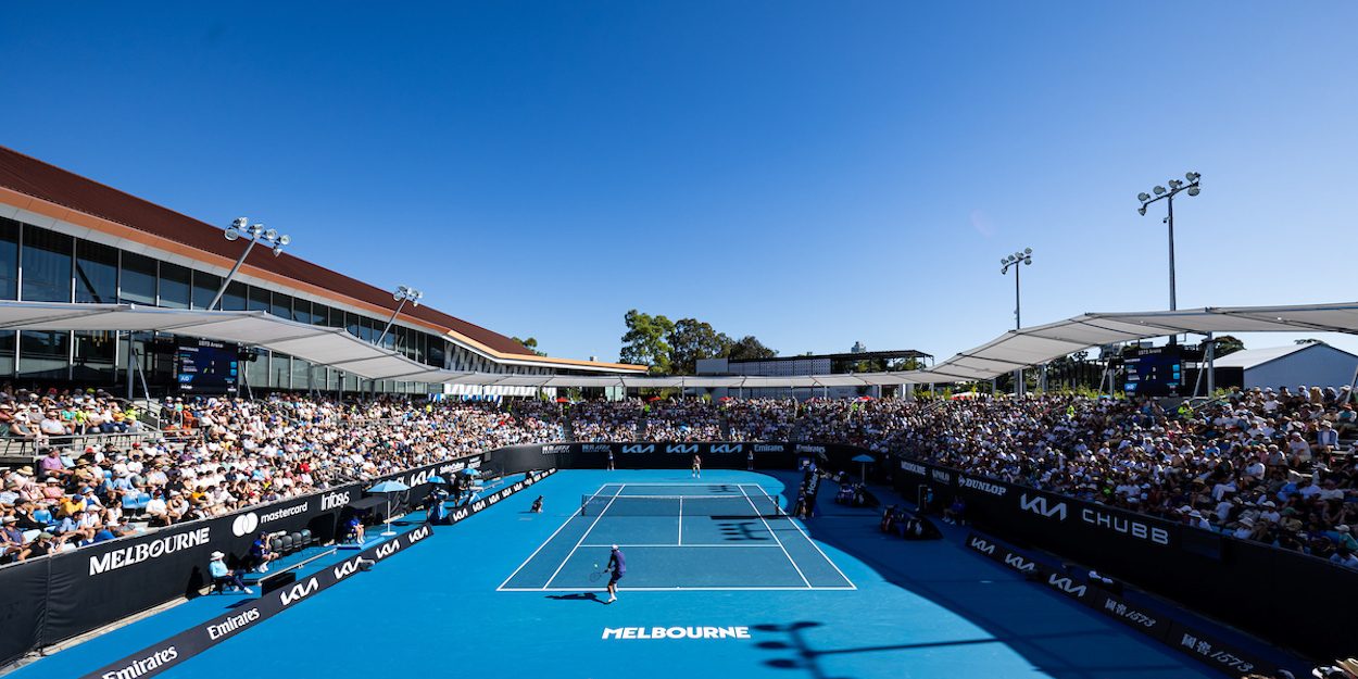 400 kilograms of plastic saved: sustainability at Australian Open