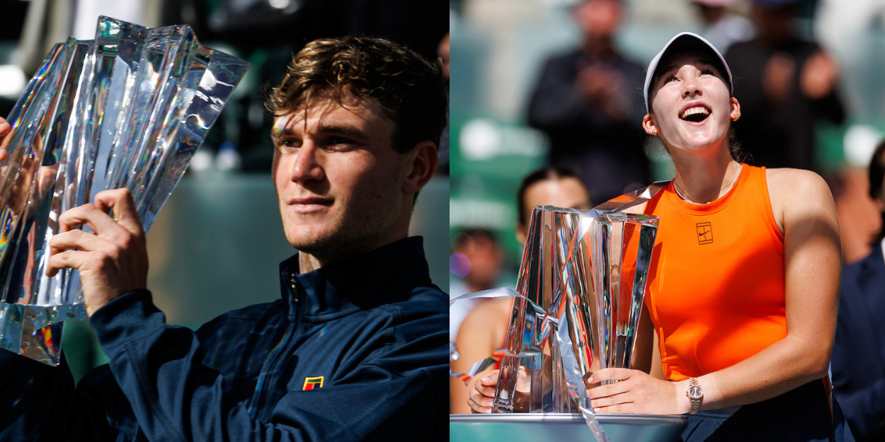 Jack Draper and Mirra Andreeva shine at Indian Wells
