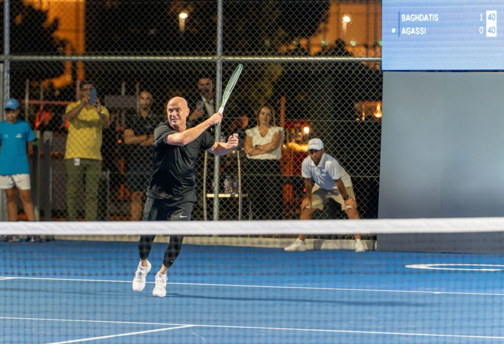 Baghdatis v Agassi