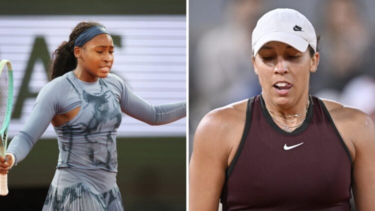 Coco Gauff and Madison Keys contested a somewhat scrappy French Open quarter-final