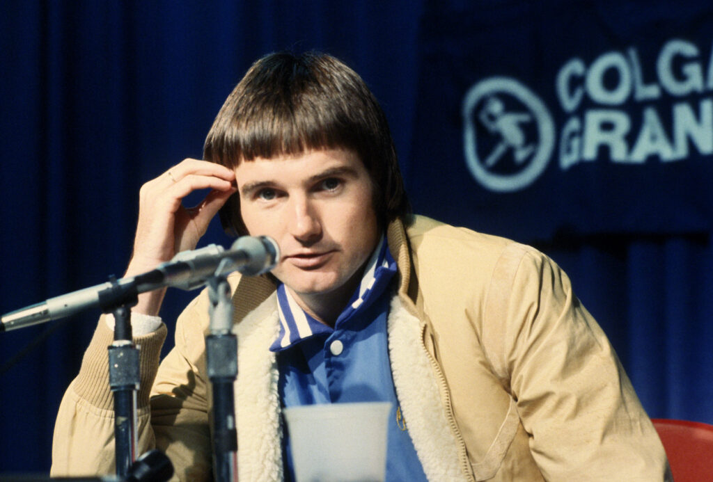 Jimmy Connors at the 1977 Colgate-Palmolive Masters circa 1978.
