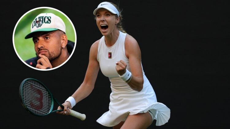 Nick Kyrgios assesses Katie Boulter's chances of success at Wimbledon