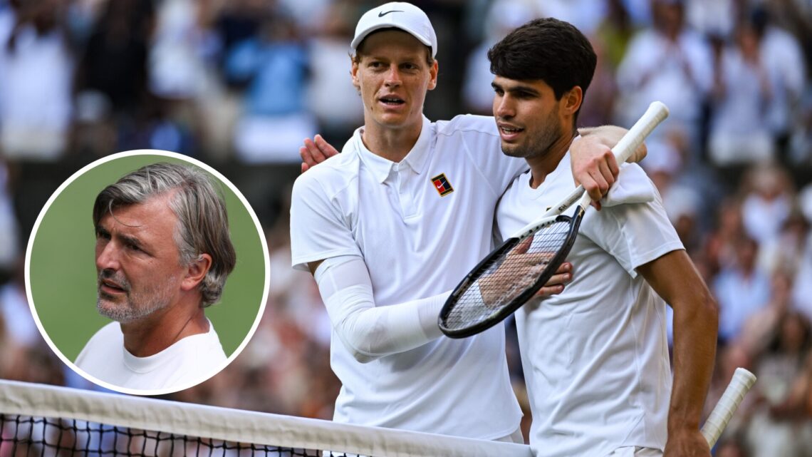 Goran Ivanisevic thinks Jannik Sinner is currently a better player than Carlos Alcaraz