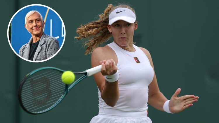 Martina Navratilova had some advice for Mirra Andreeva at Wimbledon