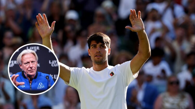 Carlos Alcaraz breaks Bjorn Borg Open Era record at Wimbledon