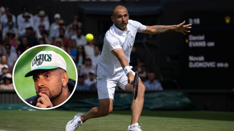 Nick Kyrgios thinks Dan Evans is coming to the end of his career