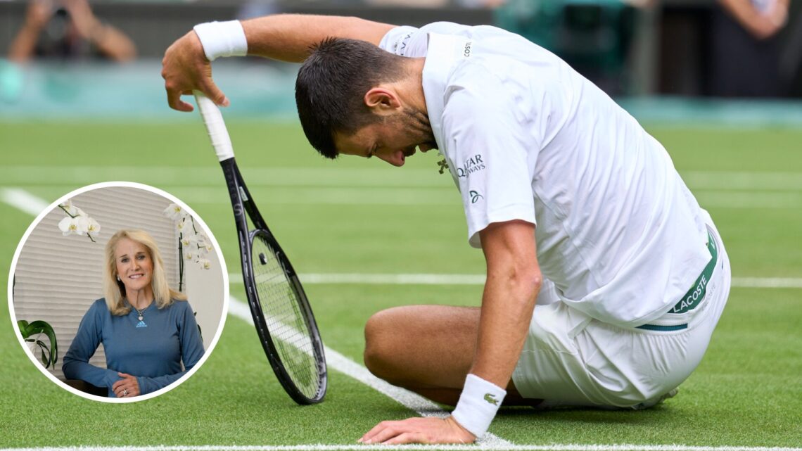 Tracy Austin Novak Djokovic would never admit to having an injury on court
